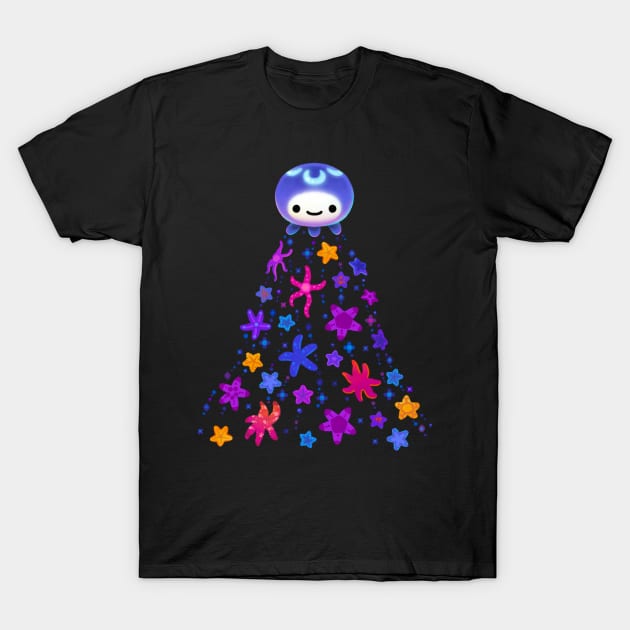 Moon and star T-Shirt by pikaole